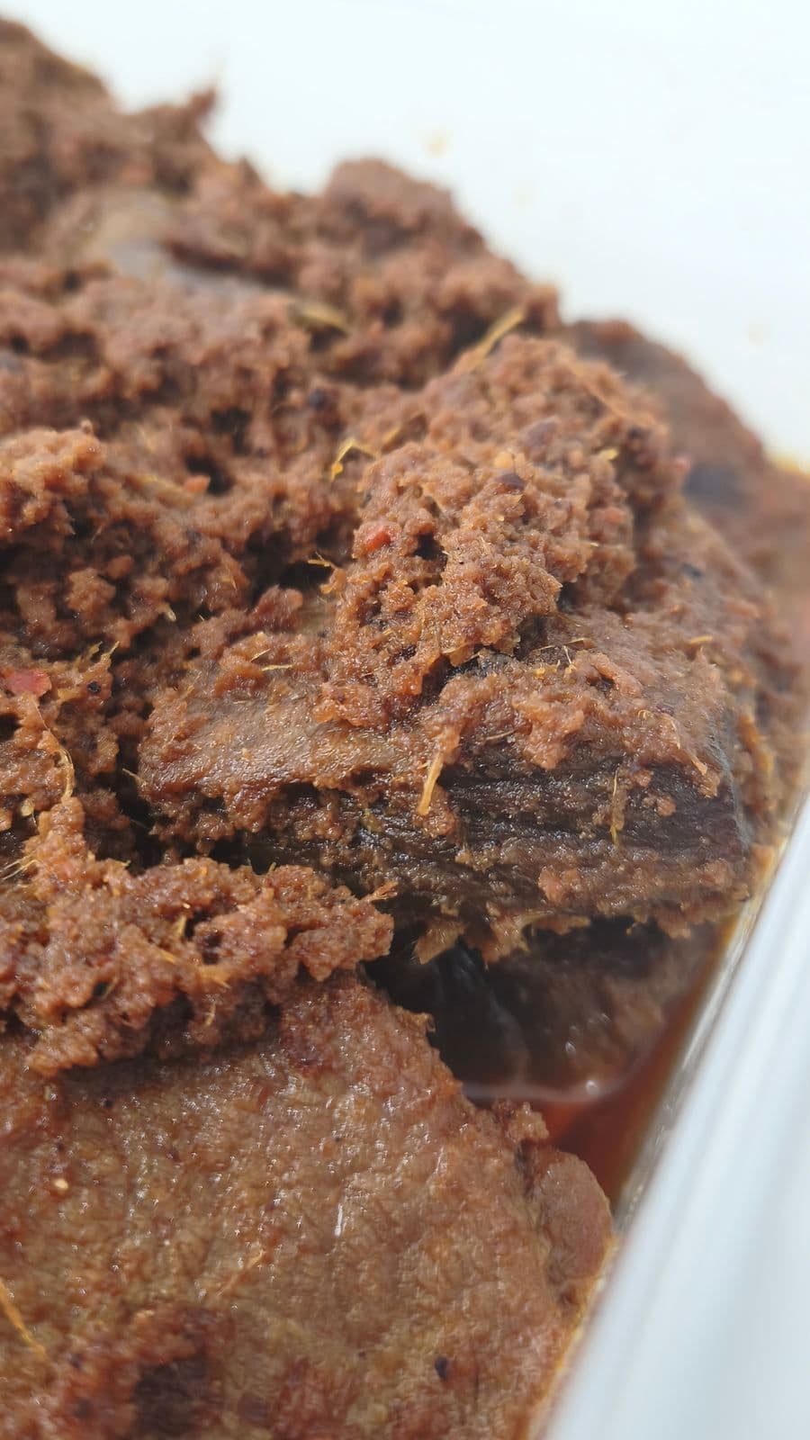 Rendang Marapi Guys, tekstur bumbu meresap sampai kering